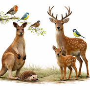 Parkdieren, Tuindieren & Wildlife