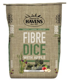 Havens Fiber Dice with apple