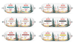 Kivo gestoomde worsten mix van 6 stuks