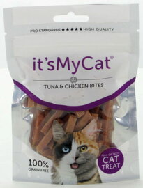 It's my cat, Tuna &amp; Chicken Bites