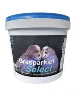 Hareco Grasparkiet Select met pellets