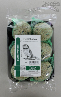 Mezenbollen met net