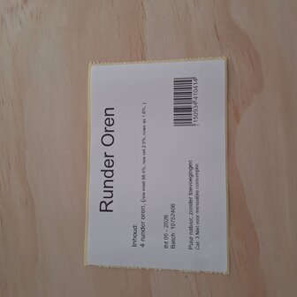 Carlos Runder Oren zonder pit