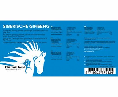 Pharmahorse Siberische Ginseng