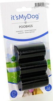 it's My Dog Poobags (Poepzakjes) (3 x 20 st.)