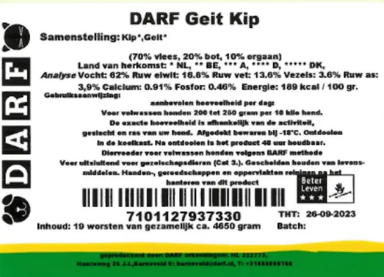 DARF Geit Kip