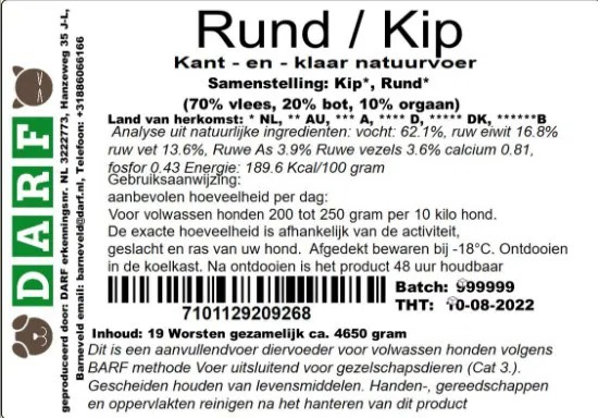 DARF Rund Kip