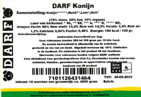 DARF Konijn