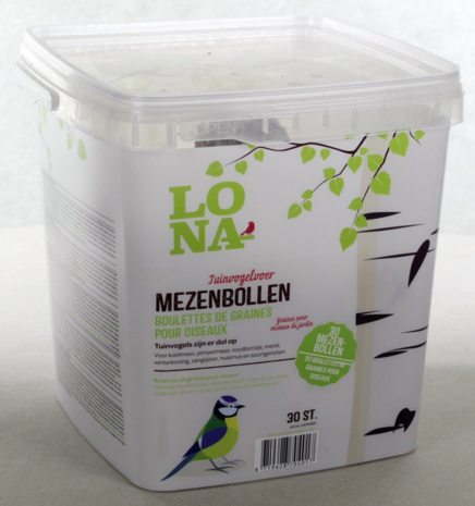 LONA Mezenbollen zonder net