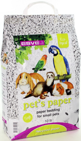 ESVE Pet's Paper Bedding